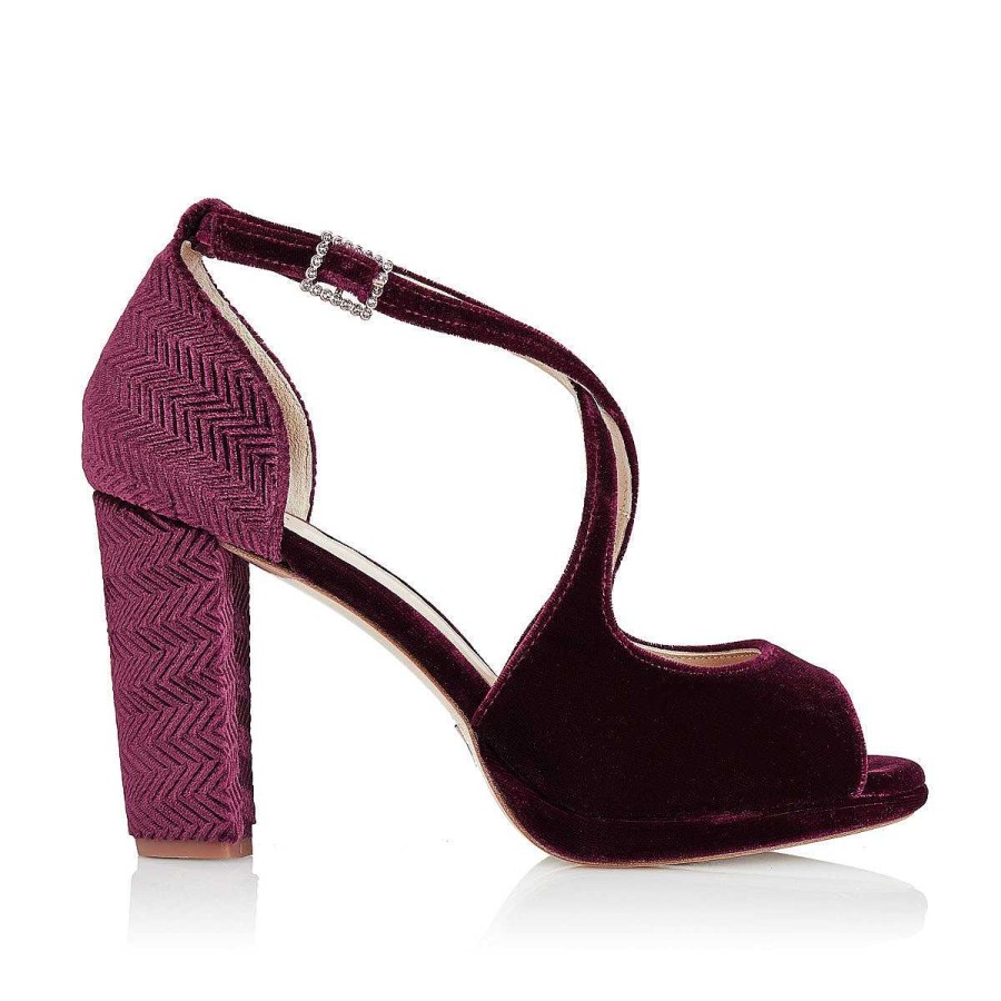 Todos Los Zapatos Just-ENE | Ruby Red (8,5 Cm)