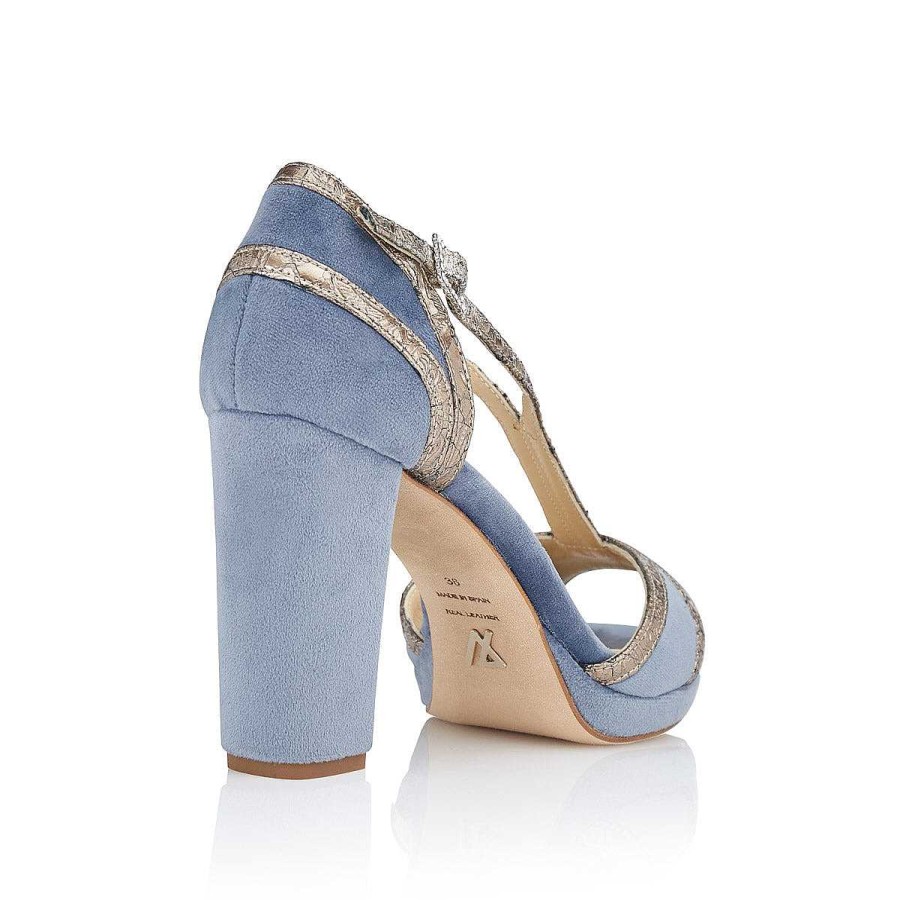 Todos Los Zapatos Just-ENE | Bambina Blu Sandal (8.5 Cm)