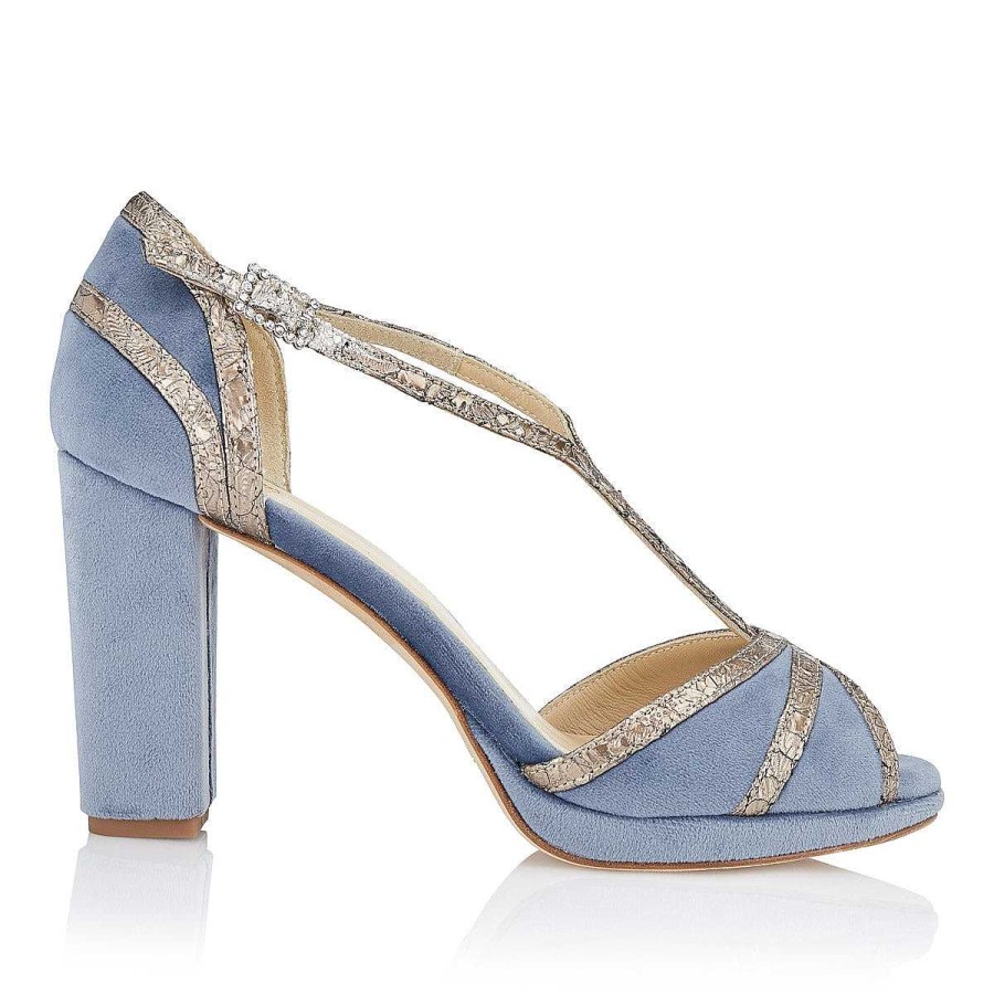 Todos Los Zapatos Just-ENE | Bambina Blu Sandal (8.5 Cm)