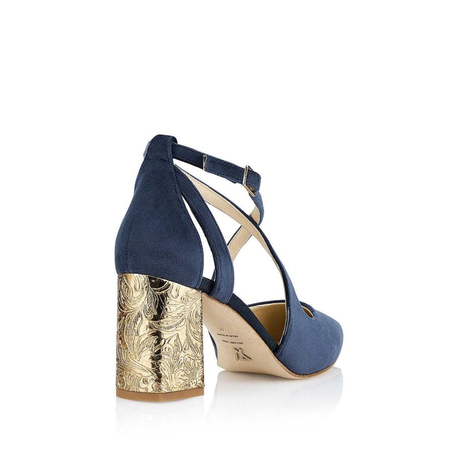 Todos Los Zapatos Just-ENE | Midnight Blue (7Cm)