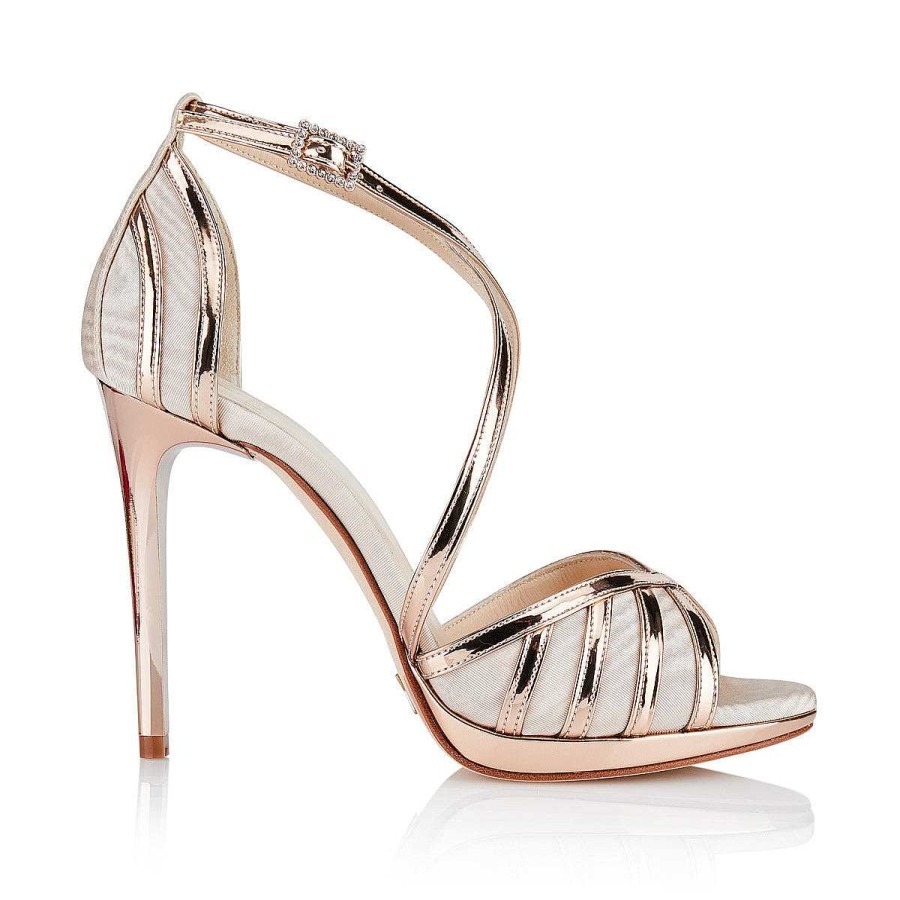 Coleccion Novias E Invitadas Just-ENE | Afrodita Nude Sandal (10Cm)