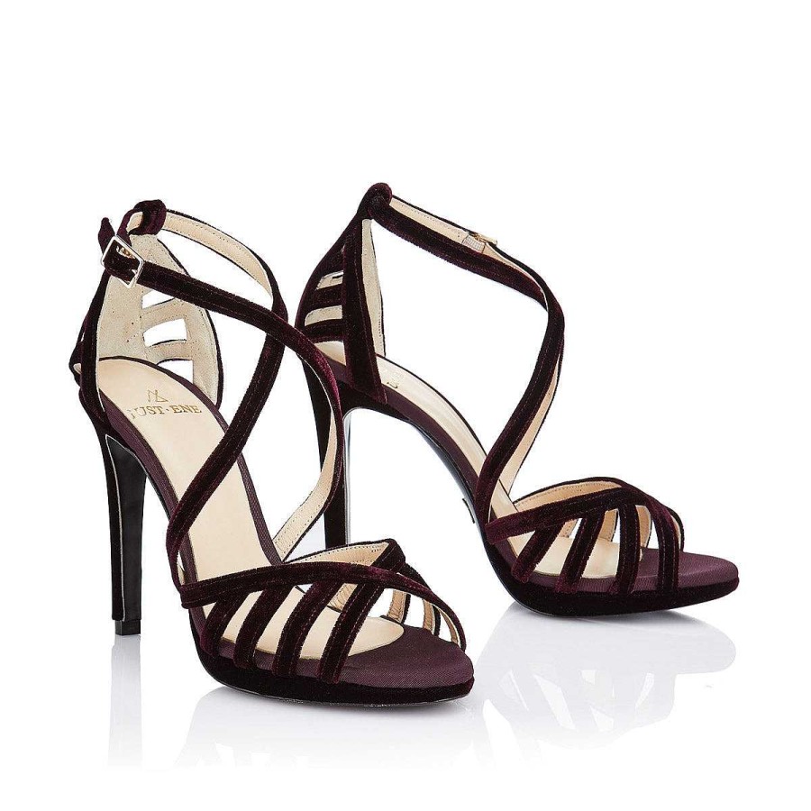 Todos Los Zapatos Just-ENE | Naked Bordeaux (10 Cm)