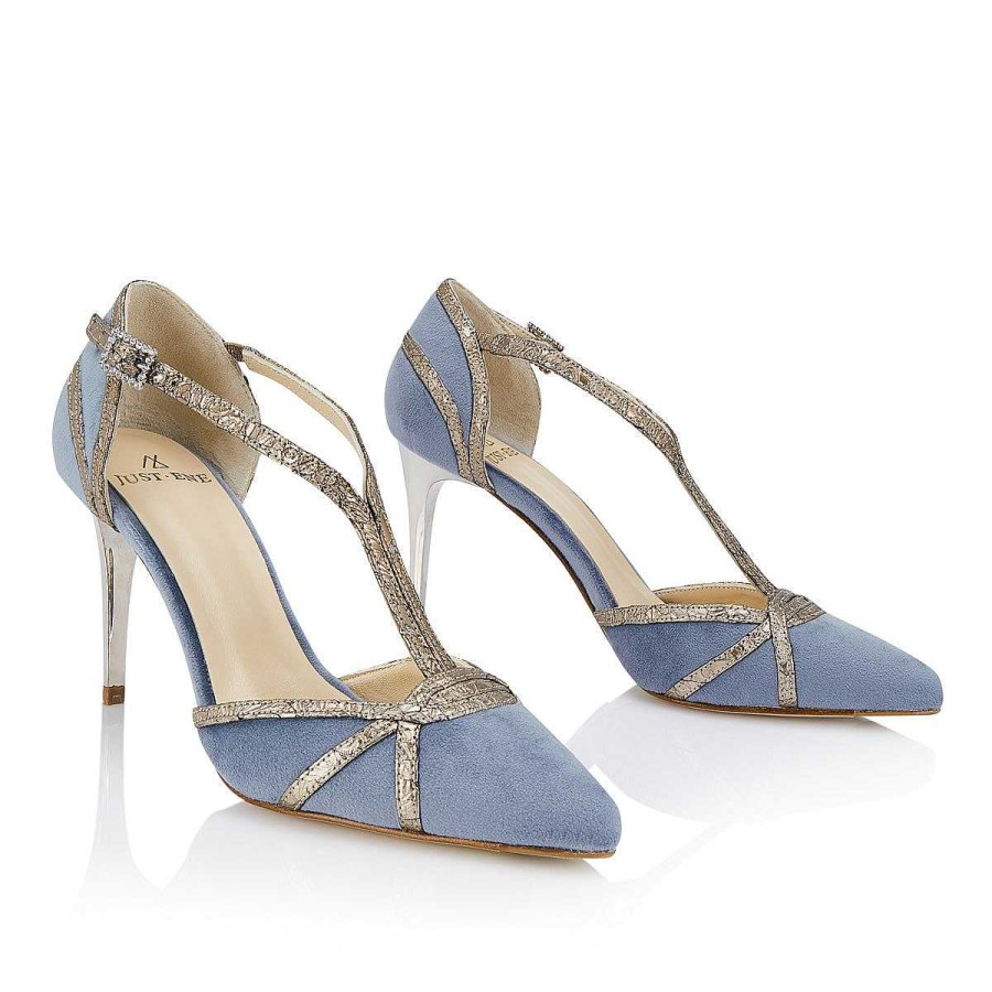 Todos Los Zapatos Just-ENE | Bambina Blu Ii (8,5 Cm)