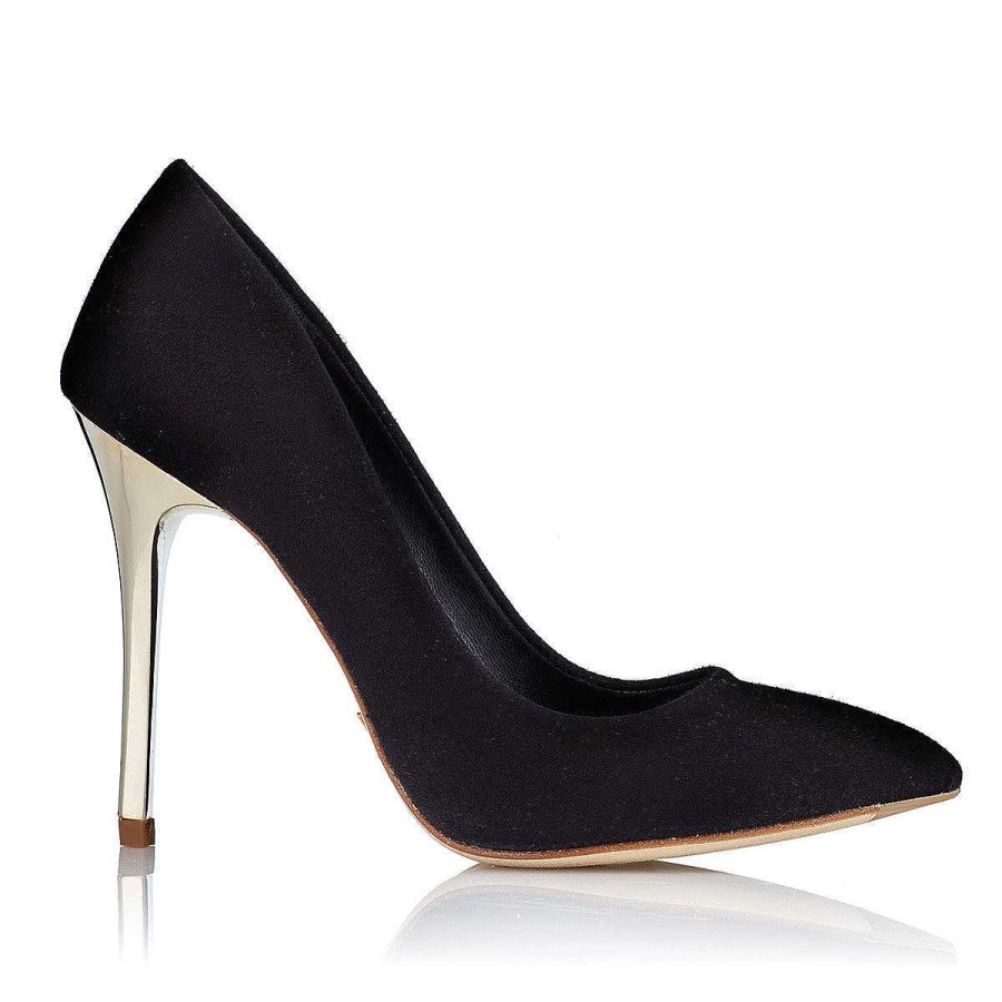 Todos Los Zapatos Just-ENE | Mar Noir And Gold (10 Cm)