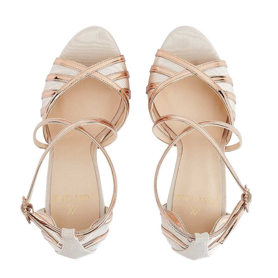 Todos Los Zapatos Just-ENE | Afrodita Nude Sandal (10Cm)